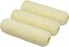 Ability One - 1/2" Nap, 9" Wide Paint Roller Set - Smooth Texture, Fabric - Exact Industrial Supply