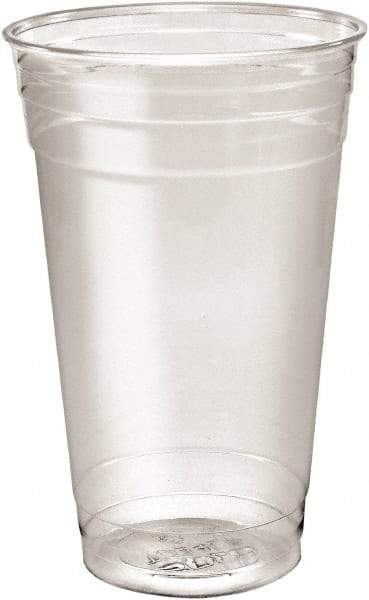 Solo - Ultra Clear PETE Cold Cups, 24 oz, Clear, 50/Sleeve, 12 Sleeves/Carton - Clear - Exact Industrial Supply