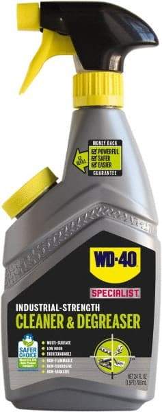 WD-40 Specialist - 24 oz Bottle Cleaner/Degreaser - Liquid, Biodegradable, Pleasant - Exact Industrial Supply