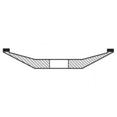 8X1 SE BZ100-M75BAT-1/8 - Exact Industrial Supply
