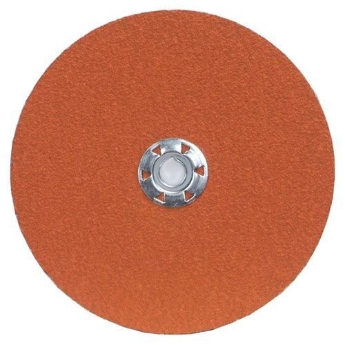 7″ × 1/4″ × 5/8″-11 SG Blaze F980 Fiber Disc 24 Grit Ceramic Alumina - Exact Industrial Supply