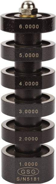 GSG - 1 to 6" Caliper Calibration Master - Accurate to 0.0002" - Exact Industrial Supply