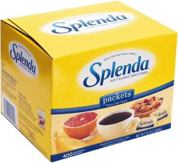 Splenda - 0.035 oz Packet Artificial Sweetener - Use with Coffee, Beverages - Exact Industrial Supply