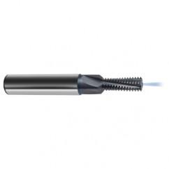 5/16-18 3FL Carbide Thread Mill-Coolant Thru-TiCN - Exact Industrial Supply