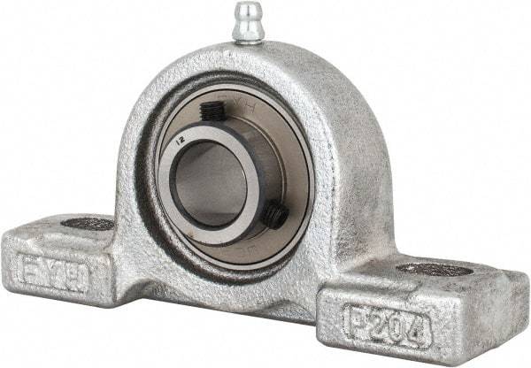 Value Collection - 5" OAL2-Bolt Base Mount - Steel - Exact Industrial Supply