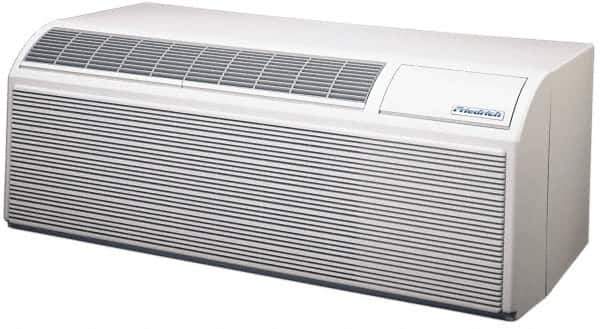 Friedrich - 12,000/11,800 BTU, 230/208 Volt PTAC Air Conditioner with Electric Heat - 5.1/5.3 Amp Rating, 11.6 EER Rating, 42" Wide x 21-1/2" Deep x 16" High - Exact Industrial Supply