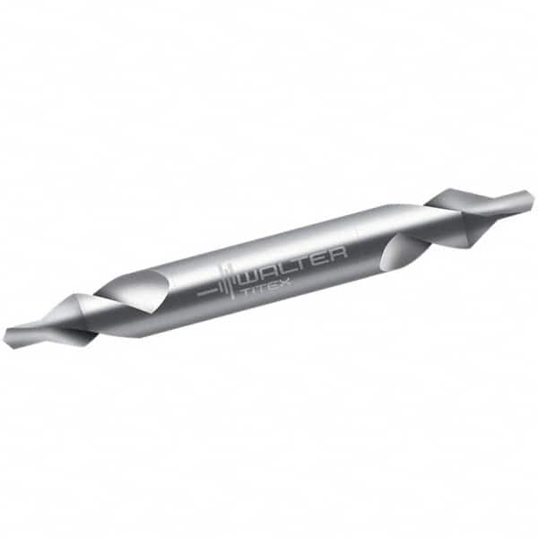 Walter-Titex - #6 Plain Cut 60° Incl Angle High Speed Steel Combo Drill & Countersink - Exact Industrial Supply