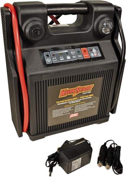 ATEC - 12/24 Volt Booster Pacs - 720 Crank Amps, 3,400 Starter Amps - Exact Industrial Supply
