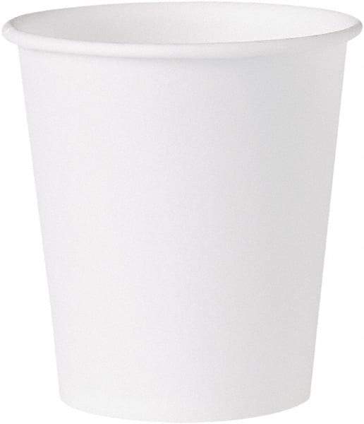 Solo - Paper Water Cups, 3 oz, 100/Bag, 50 Bags/Carton - White - Exact Industrial Supply