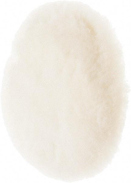 Tru-Maxx - 7" Diam Wool Buffing & Backing Pad - Exact Industrial Supply