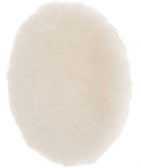 Tru-Maxx - 5-1/4" Diam Wool Buffing & Backing Pad - Exact Industrial Supply