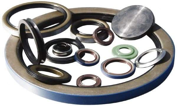 Value Collection - 7/8" ID x 1-3/8" OD SB Automotive Shaft Seal - Nitrile, 1/4" Thick - Exact Industrial Supply