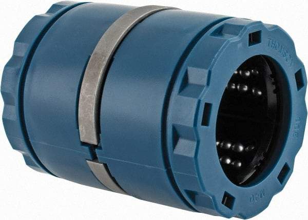Thomson Industries - 40mm ID, 13,700 Lb Dynamic Load Capacity, Closed Linear Bearing - 62mm OD - Exact Industrial Supply