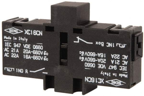 ACI - Cam and Disconnect Switch Auxiliary Contact Block - For Use with XA324, XB634 - Exact Industrial Supply