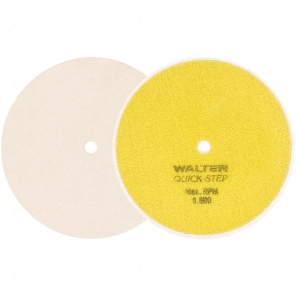 WALTER Surface Technologies - 6" Diam, Unmounted Buffing Wheel - Hook & Loop Felt Disc, High Density Density - Exact Industrial Supply