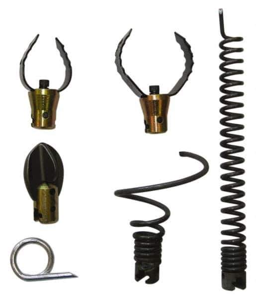 General Pipe Cleaners - Drain Cleaning Machine 6 Piece Cutter Set - For Use with Root 66 (7/8" Section) - Exact Industrial Supply