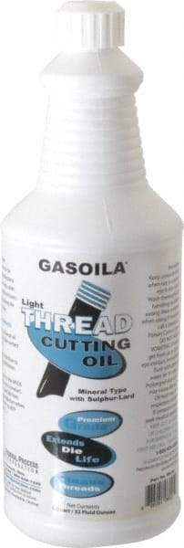Federal Process - Work Sav'r Light Cutting Oil - 1 Quart Squeeze Bottle - Exact Industrial Supply