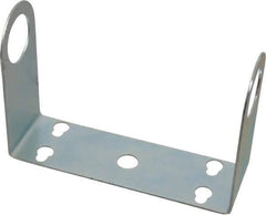 Pentair - Zinc Plated Steel, Cartridge Filter Mounting Bracket - For Use with U.S. Filters - 3 4 Inlet Outlet Valve In Head Housings - Exact Industrial Supply