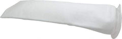 Pentair - Size 6, Semi Rigid Bag Filter - 4 Inch Diameter, 18.5 Inch Long, 1-3/4 Sq. Ft. - Exact Industrial Supply