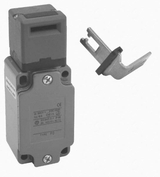 ACI - 10 Amp, 24-300 VDC, 250-600 VAC, 3 Pole Fused Safety Switch - 10 Amp, 24-300 VDC, 250-600 VAC, 2.2 Inch Wide x 1.44 Inch Deep x 5.31 Inch High, Nonmetallic, 3NC Contact Configuration - Exact Industrial Supply