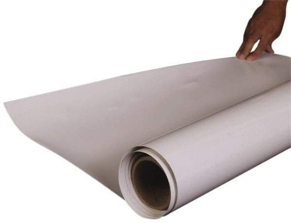 Made in USA - 68' Long PVC Pipe Insulation Jacketing - 35-1/2" Wide x 0.03" Thick - Exact Industrial Supply