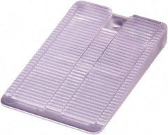 Precision Brand - 30 Piece, 1/4" Thick x 1" Wide x 2" Long Polypropylene Shim Stock Sheet Assortment - Clear (Color), ±10% Tolerance - Exact Industrial Supply