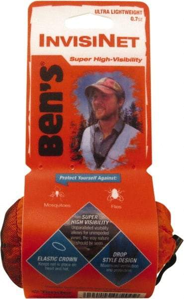 Ben's - Head Net - Targets Mosquitos, Ticks, Small Insects - Exact Industrial Supply