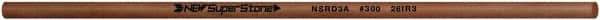 Value Collection - Round Ceramic Finishing Stick - 50mm Long x 3.175mm Wide x 3.2mm Thick, 300 Grit - Exact Industrial Supply