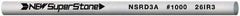 Value Collection - Round Ceramic Finishing Stick - 50mm Long x 2.35mm Wide, 1,000 Grit - Exact Industrial Supply