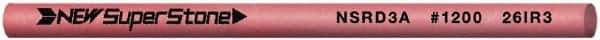 Value Collection - Round Ceramic Finishing Stick - 50mm Long x 2.35mm Wide, 1,200 Grit - Exact Industrial Supply