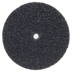 4-1/2″ × 7/8″ Non Woven Hook and Loop Disc RapidPrep Extra Coarse Grit - Exact Industrial Supply
