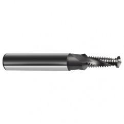 M10 x 1.0 2FL Carbide 2XD Drill/Thread Mill-TiCN - Exact Industrial Supply