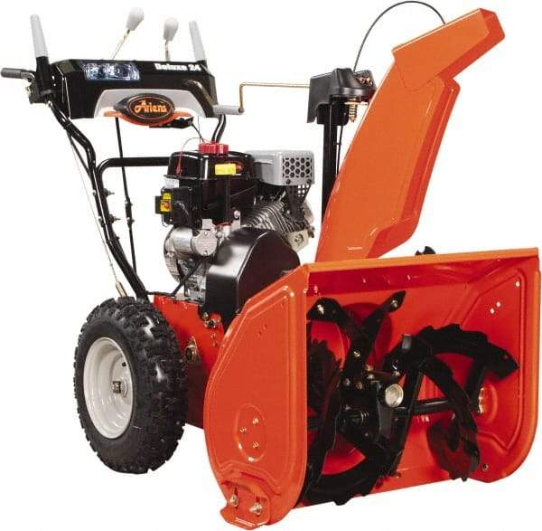 Ariens - 24" Clearing Width Self Propelled Snow Blower - 6 Forward Speeds, 2 Reverse Speeds, 12.5 Ft/Lb Gross Torque, Electric Start, 45.3" High x 26.4" Wide x 58.6" Deep - Exact Industrial Supply