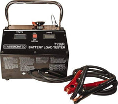 Associated Equipment - 6/8/12 Volt Digital Battery Tester - 0 to 2,000 CCA Range, 5' Cable - Exact Industrial Supply