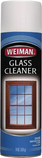 Weiman - 19 oz Aerosol Can Unscented Glass Cleaner - Use on Glass - Exact Industrial Supply