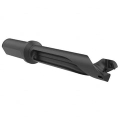 Allied Machine and Engineering - 0.6693" to 0.7086" Diam 5xD 3-35/64" Max Depth Straight Flute Spade Drill - Exact Industrial Supply