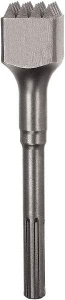 DeWALT - 1-3/4" Head Width, 10" OAL, 3/4" Shank Diam, Bushing Tool Chisel - SDS Max Drive, SDS Max Shank, Steel - Exact Industrial Supply