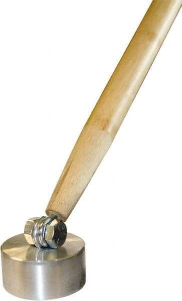 Mag-Mate - 48" Long Magnetic Retrieving Tool - 24 Lb Max Pull, 48" Collapsed Length, 1-3/8" Head Diam, Wood - Exact Industrial Supply