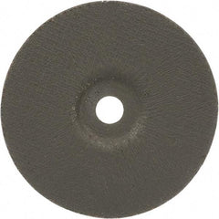 3M - 4-1/2" Wheel Diam, 7/8" Arbor Hole, Type 27 Depressed Center Wheel - Ceramic - Exact Industrial Supply