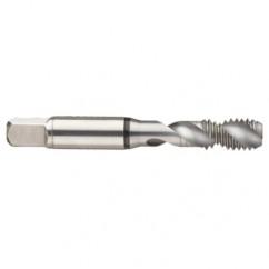 5/16-18 2B 2-Flute Cobalt Black Ring Semi-Bottoming 45 degree Spiral Flute Tap-Bright - Exact Industrial Supply