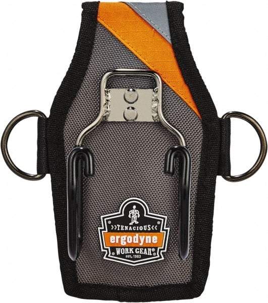 Ergodyne - Hammer Holster with 1 Pocket - Ballistic Polyester, Gray - Exact Industrial Supply