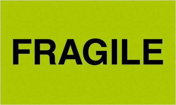 Tape Logic - 5" Long, Fluorescent Green Paper Shipping Label - For Multi-Use - Exact Industrial Supply