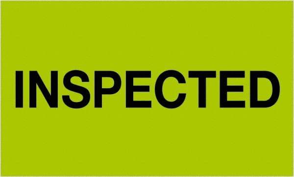 Tape Logic - 5" Long, Fluorescent Green Paper Shipping Label - For Multi-Use - Exact Industrial Supply