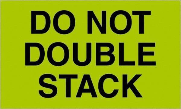 Tape Logic - 5" Long, Fluorescent Green Paper Shipping Label - For Multi-Use - Exact Industrial Supply