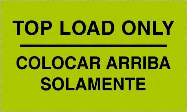 Tape Logic - 5" Long, Fluorescent Green Paper Shipping Label - For Multi-Use - Exact Industrial Supply