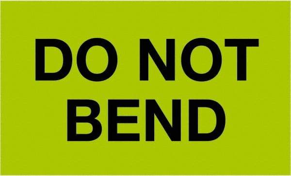 Tape Logic - 5" Long, Fluorescent Green Paper Shipping Label - For Multi-Use - Exact Industrial Supply