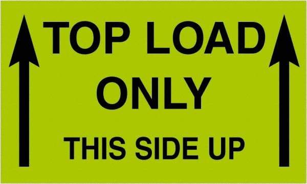 Tape Logic - 5" Long, Fluorescent Green Paper Shipping Label - For Multi-Use - Exact Industrial Supply