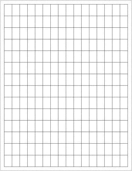 Tape Logic - 3/4" Long, White Paper Laser Label - For Laser Printers - Exact Industrial Supply