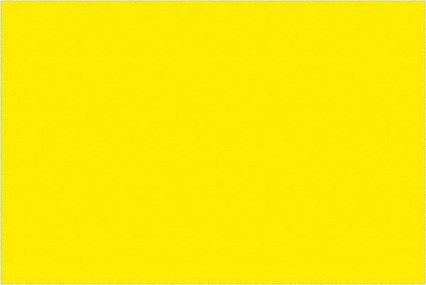 Tape Logic - 6" Long, Fluorescent Yellow Paper Inventory Labels - For Multi-Use - Exact Industrial Supply