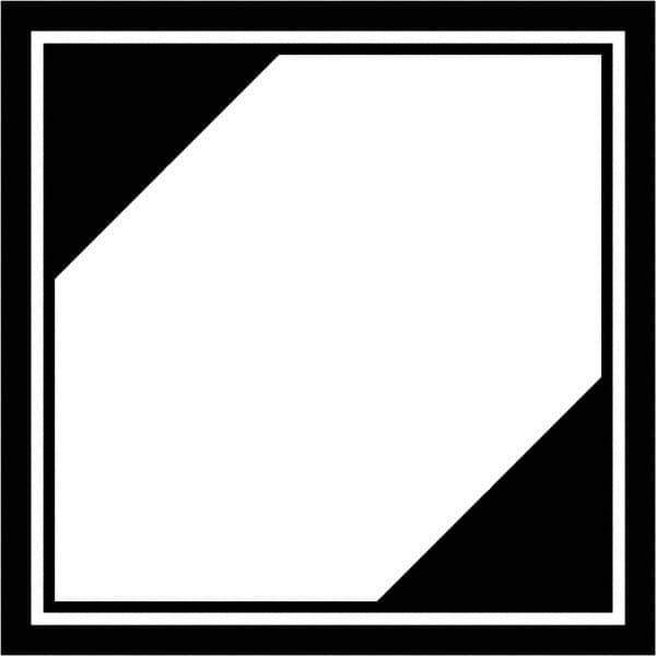 Tape Logic - 4-1/4" Long, Black/White Paper D.O.T. Labels - For Multi-Use - Exact Industrial Supply